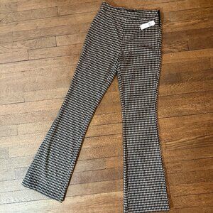 Anthropologie Sanctuary Black and Tan Houndstooth Pants XS